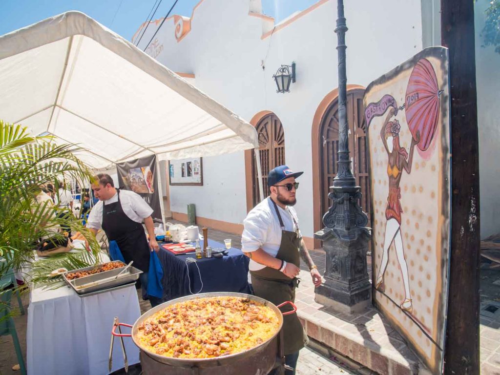 Paella at the Gastrovino Festival