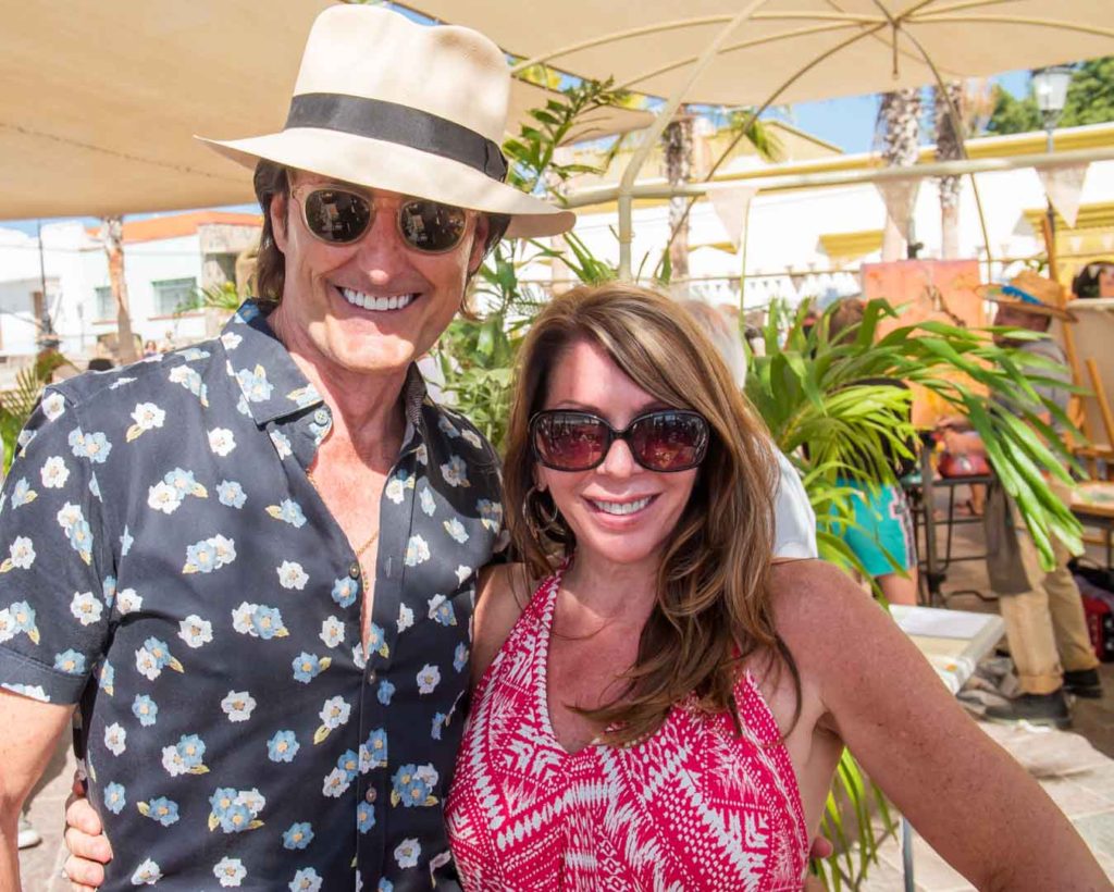 Tom Posey and Joni Ross at Gastrovino Festival 2019