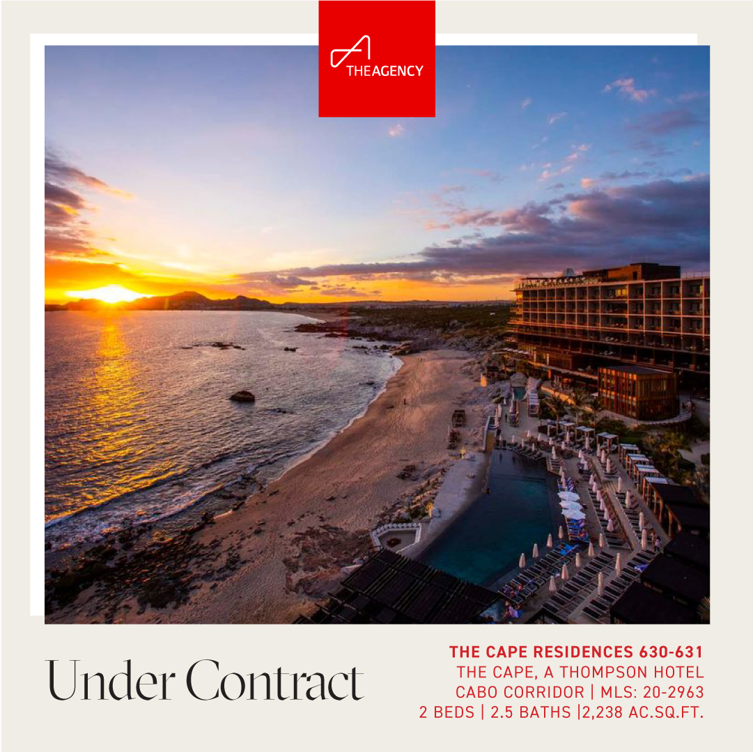 The Cape Residences 630/631 is under contract
