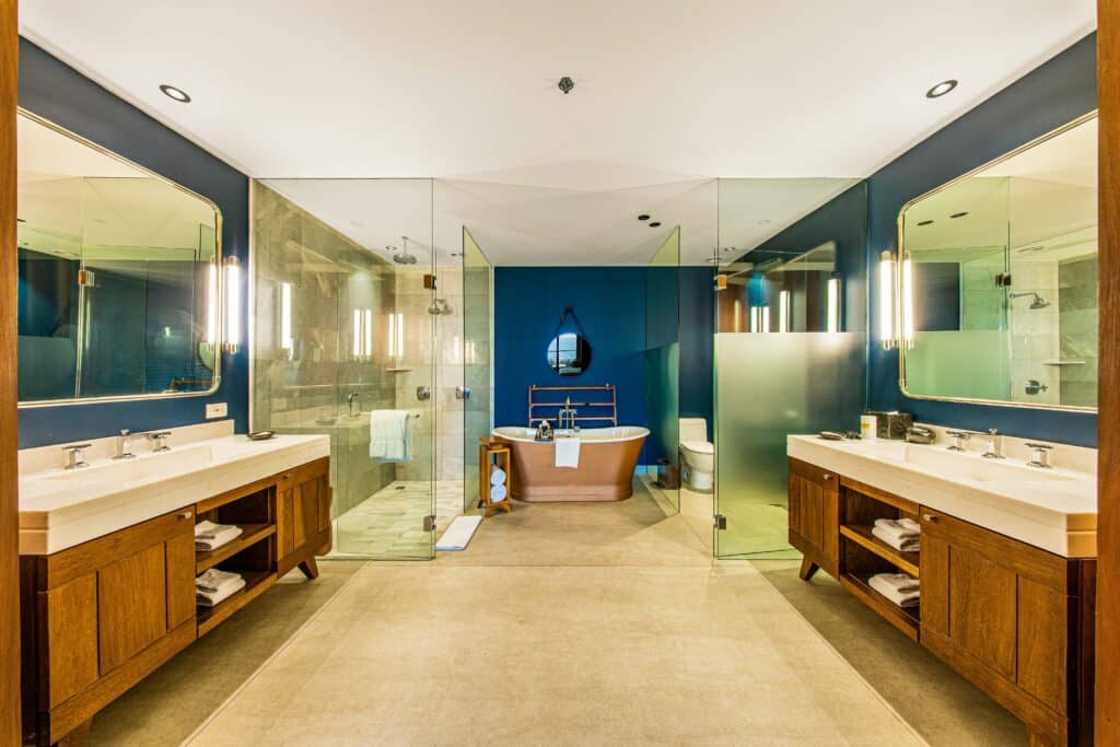 The Cape Residences Primary Bedroom Dual Sinks